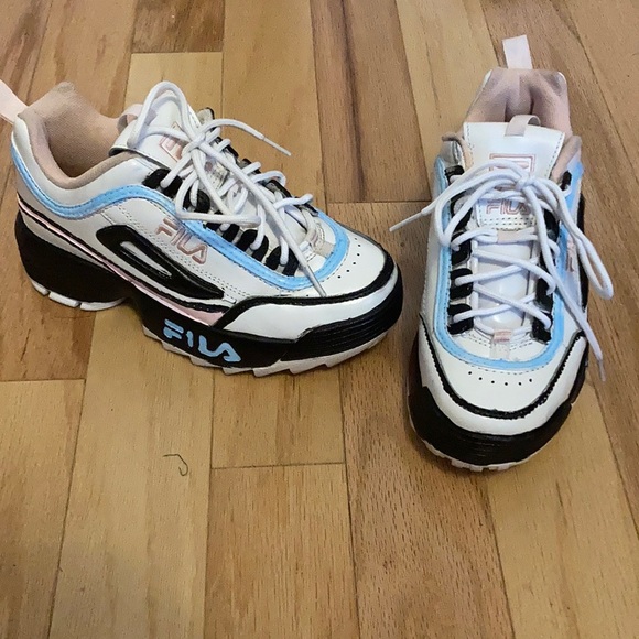 Fila Shoes Fila Painted Shoes Poshmark